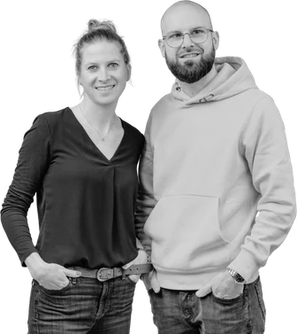 Dr. Julia Eberhardt und Georg Eberhardt, Geschäftsführung von LEEB.